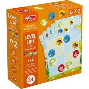 Dikkat Atolyesi Yayınları Levelup! 2 - Çiftlik Hayvanları Sudoku