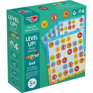 Dikkat Atolyesi Yayınları Levelup! 4 - Deniz Canlıları Sudoku