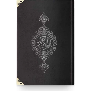 Hafız Boy Kadife Kur'an-I Kerim (Siyah, Yaldızlı, Mühürlü)