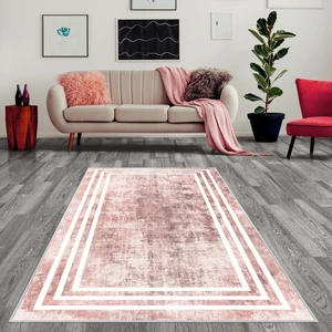 Confidence Home Dijital Baskı Yıkanabilir Kaymaz  Taban Salon Halısı Mutfak Halısı Koridor Halısı