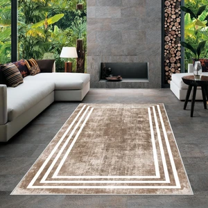Confidence Home Dijital Baskı Yıkanabilir Kaymaz  Taban Salon Halısı Mutfak Halısı Koridor Halısı