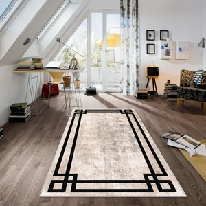 Confidence Home Dijital Baskı Yıkanabilir Kaymaz  Taban Salon Halısı Mutfak Halısı Koridor Halısı