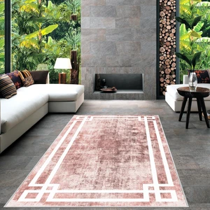 Confidence Home Dijital Baskı Yıkanabilir Kaymaz  Taban Salon Halısı Mutfak Halısı Koridor Halısı