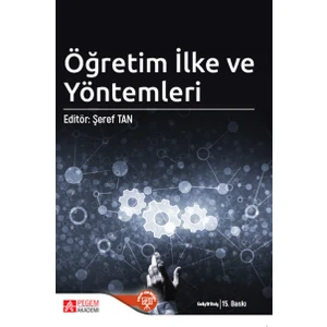 Pegem Akademi Yayıncılık Öğretim İlke ve Yöntemleri