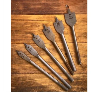 Kaya Makina Meşem Yaprak Matkap Ucu Seti 6 Parça Tahta Ahşap Oyma Kelebek Set