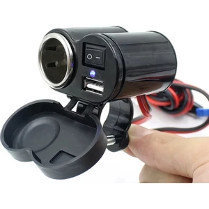 Motosiklet Çakmaklık/usb Şarj Soketi 12V