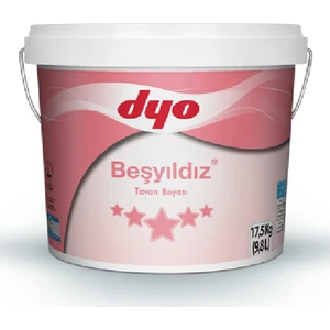Beşyıldız Tavan Boyası 0001 Beyaz 3.5 kg