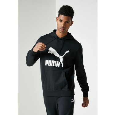 PUMA CLASSICS Logo Erkek Kapüşonlu Sweatshirt Fiyatı