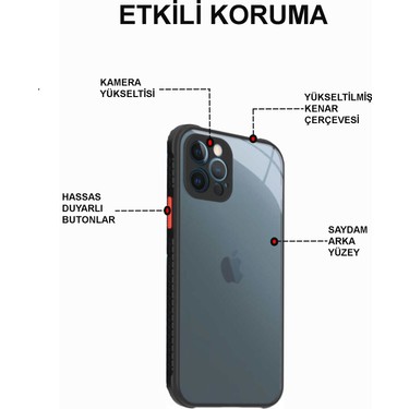 Kzy Apple iPhone 6s Kılıf Kamera ve Köşe Korumalı Aircolor Fiyatı