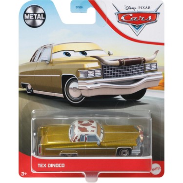 Disney Cars Cars Tekli Karakter Araçlar Tex Dinoco Fiyatı