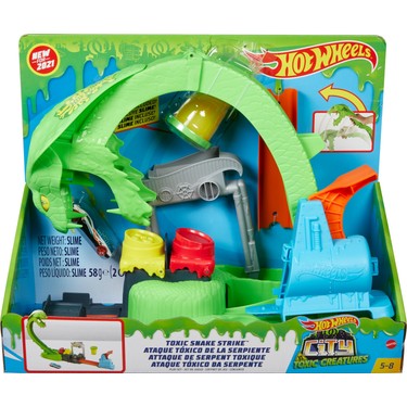 Hot Wheels Zehirli Yılanla Çarpışma Oyun Seti; 5 Yaş ve Fiyatı