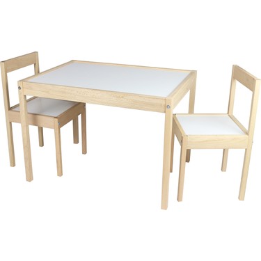 Edu Dizayn Seya Ahsap Cocuk Calisma Masasi Masa Sandalye Fiyati