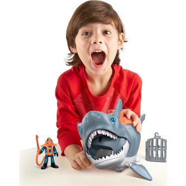 Imaginext Cilgin Kopekbaligi Oyun Seti Gercekci Hareketlere Fiyati