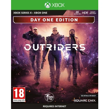Square Enix Outriders Day One Edition Xbox One Macera Oyun Yetişkinler İçin Tek Oyuncu