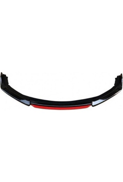 Araba Alışveriş Honda Aksesuar&tuning Civic Parlak Siyah 4 Parça Ön Lip