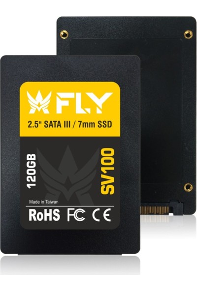 Fly SV100 120GB 540/560MB/S Sata3 2.5" SSD SV100/120