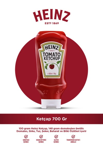 Heinz Ketçap 700 gr