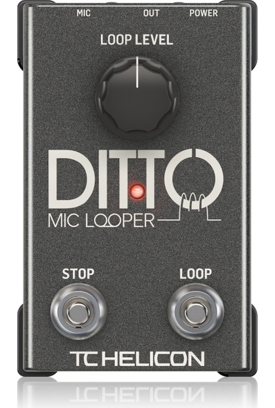 Tc Helicon Ditto Mic Looper Mikrofon Looper Pedalı