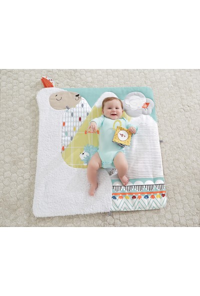 Fisher-Price Perfect Sense Deluxe Jimnastik Merkezi, Yenidoğanlar İçin Yumuşak Oyun Halısı FXC37