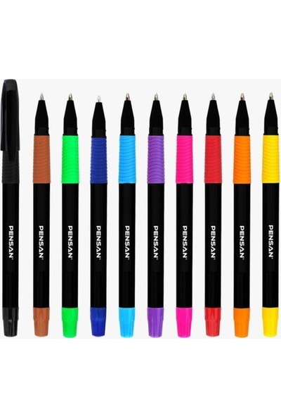 Pensan Tükenmez Kalem 10'lu Renk