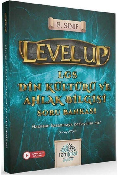 Tammat Yayınları 8. Sınıf Level Up LGS Din Kültürü ve Ahlak Bilgisi Soru Bankası