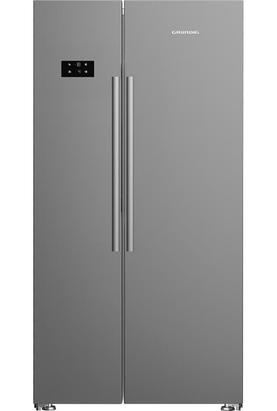 Grundig GSND 6384 S A 580 lt (Net Hacim) Gardrop Tipi Duo No Frost Buzdolabı