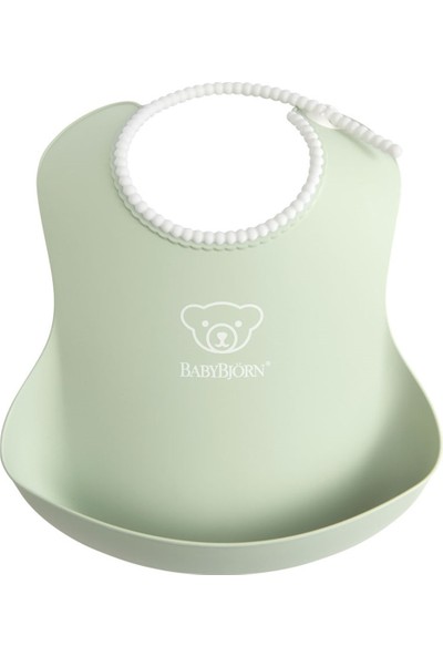 Babybjörn Yumuşak Plastik Mama Önlüğü / Powder Green