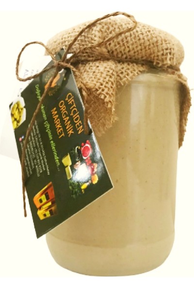 Çiftçiden Organik Market Sarı Taneli Özberk Yerli Susam Tahini (Taze Çekim) 630 gr
