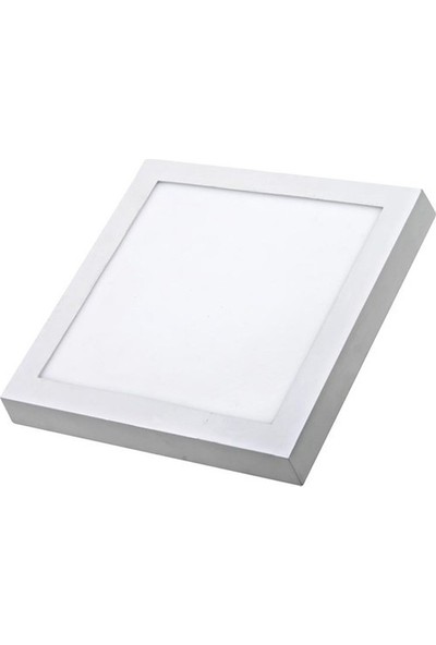Panel LED 18 W Sıva Üstü Kare Spot Armatür Beyaz Renk