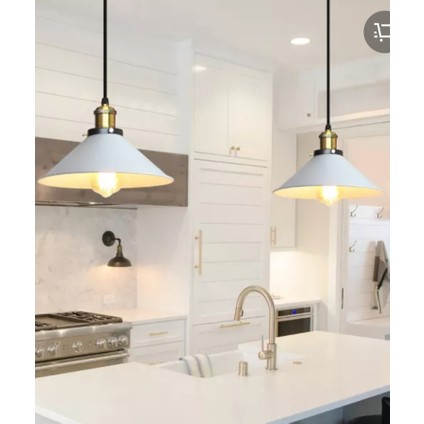 Retro Tekli Metal Sarkıt Avize Çap: 28CM Not: 1ADET Fiyatıdır.