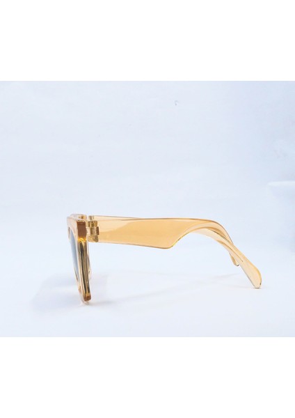 Kadın Güneş Gözlüğü Cat Eye Açık Kahverengi Füme Cam 50-15/140 fiyatları