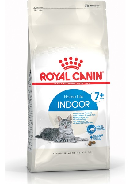 Indoor +7 1.5 kg Ev Kedileri Için Yaşlı Kuru Kedi Maması