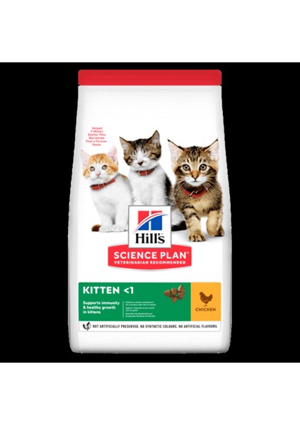 Hill 's Kitten Healthy Development Tavuklu 7 kg Yavru Kuru Kedi Maması