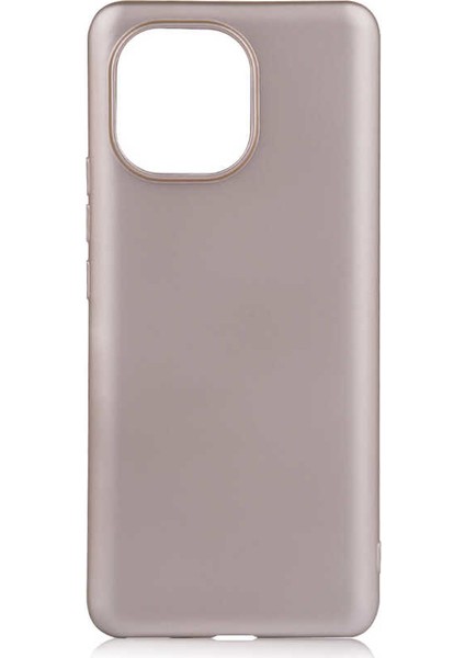 - Xiaomi Mi 11 - Kılıf Mat Soft Premier Silikon Kapak - Gold - T16458