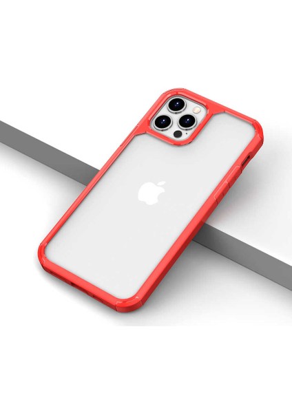 - iPhone 11 Pro Max - Kılıf Kalınlaştırılmış Kenar Tasarımlı Sert Roll Kapak