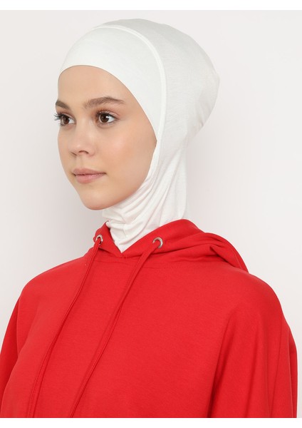 Maskeli Spor Bone - Krem - Ecardin modelleri