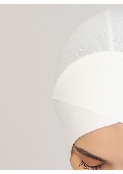 Hazır Bone - Krem - Ecardin indirimleri