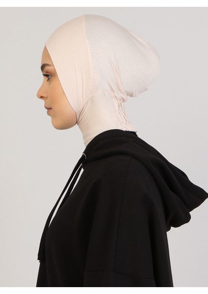 Hazır Bone - Açık Bej - Ecardin modelleri