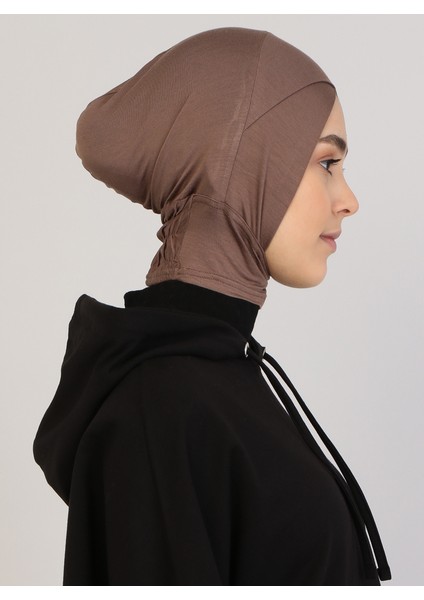 Hazır Bone - Koyu Vizon - Ecardin fırsatları