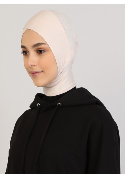 Hazır Bone - Açık Bej - Ecardin