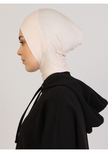 Hazır Bone - Açık Bej - Ecardin modelleri