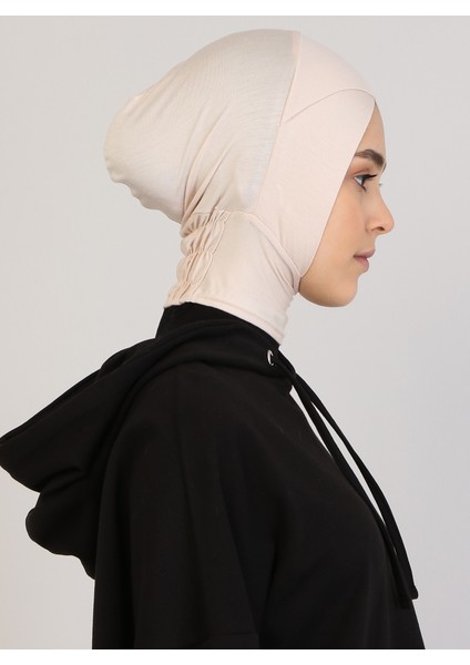 Hazır Bone - Açık Bej - Ecardin fırsatları