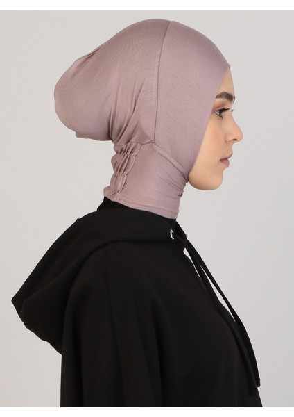 Hazır Bone - Gül Kurusu - Ecardin modelleri