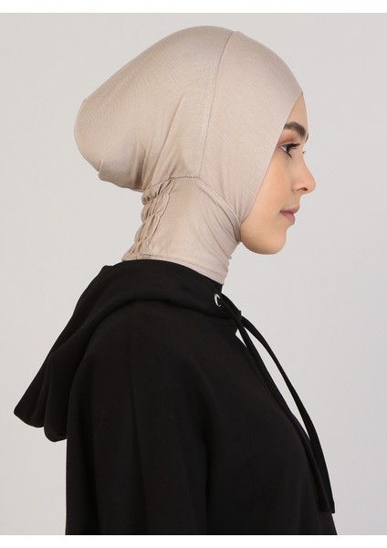 Hazır Bone - Açık Vizon - Ecardin fırsatları