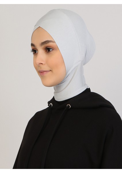 Hazır Bone - Açık Gri - Ecardin