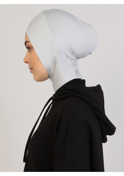 Hazır Bone - Açık Gri - Ecardin modelleri