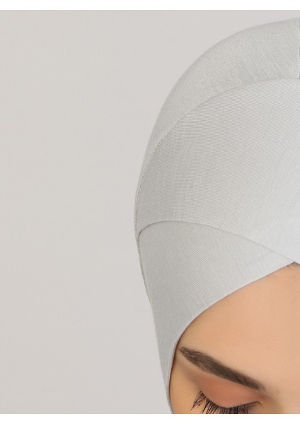 Hazır Bone - Açık Gri - Ecardin indirimleri