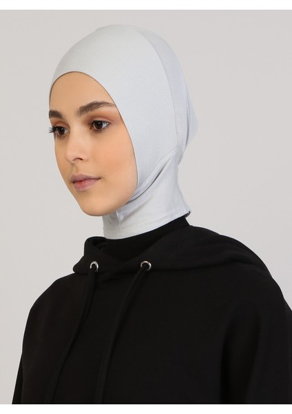 Hazır Bone - Açık Gri - Ecardin