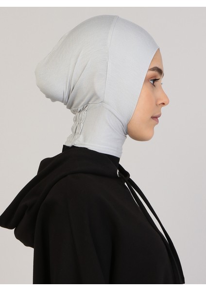 Hazır Bone - Açık Gri - Ecardin fırsatları