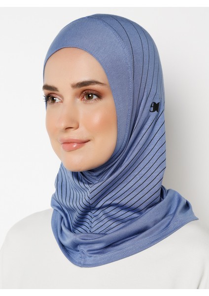 Çizgili Spor Bone - Mavi - Ecardin fiyatları